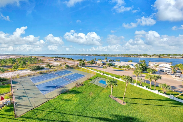 909 Santa Rosa Blvd Unit 561, Fort Walton Beach, FL 32548 - birds eye view of property featuring a water view