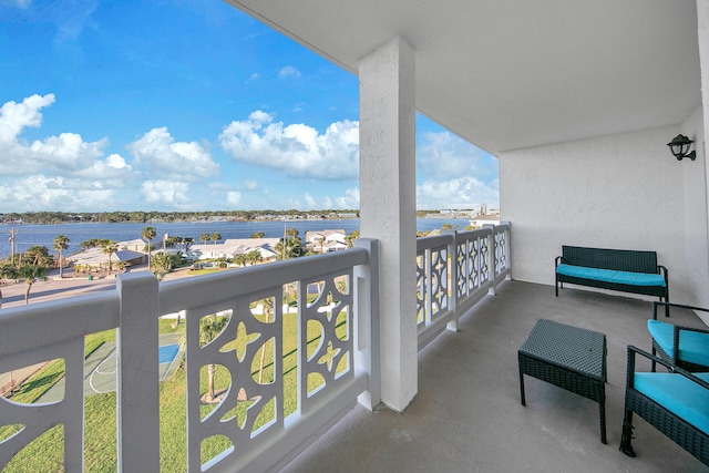 909 Santa Rosa Blvd Unit 561, Fort Walton Beach, FL 32548 - balcony with a water view