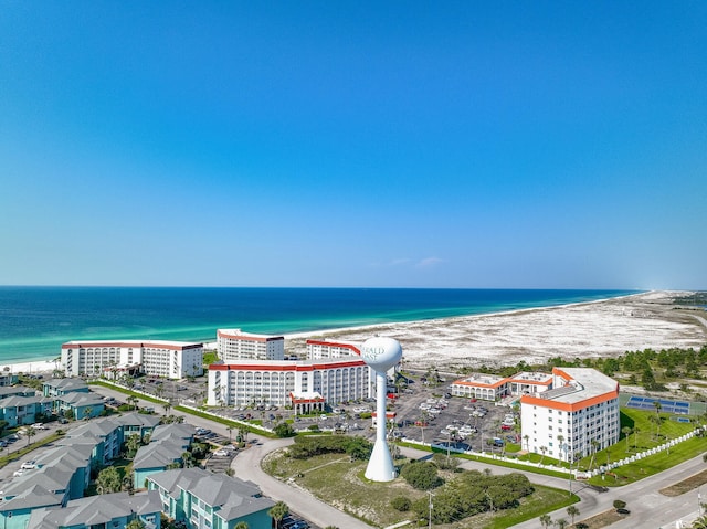 909 Santa Rosa Blvd Unit 561, Fort Walton Beach, FL 32548 - birds eye view of property featuring a view of the beach and a water view