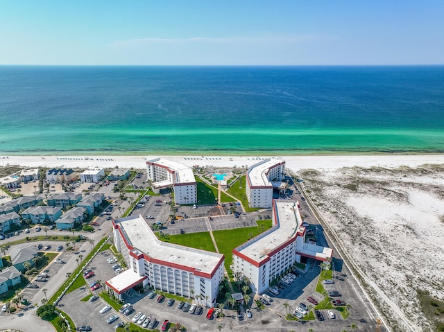 909 Santa Rosa Blvd Unit 561, Fort Walton Beach, FL 32548 - birds eye view of property featuring a beach view and a water view