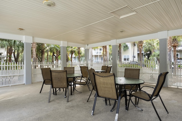 195 Emerald Dunes Cir, Santa Rosa Beach, FL 32459 - view of patio featuring outdoor dining space