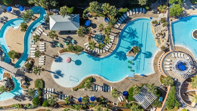 aerial view