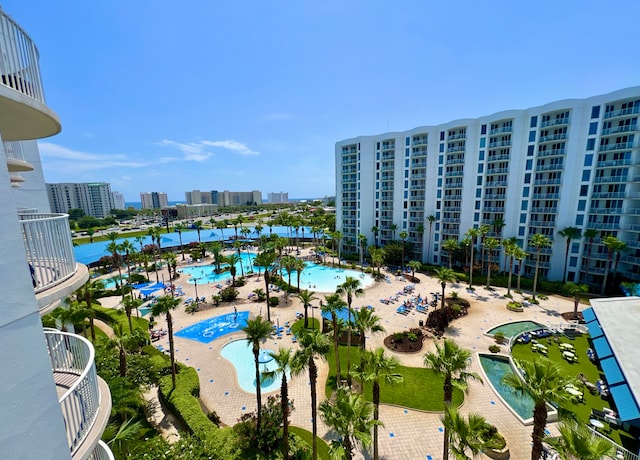 view of pool