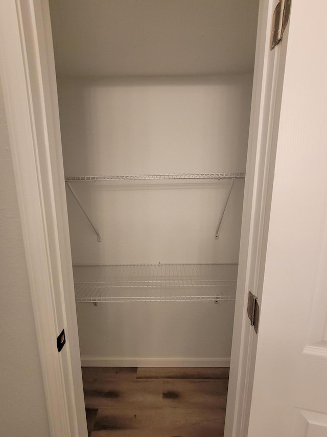 view of closet