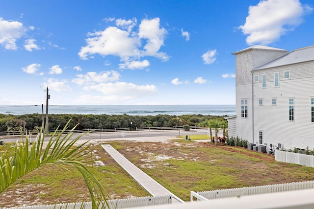 view of water feature