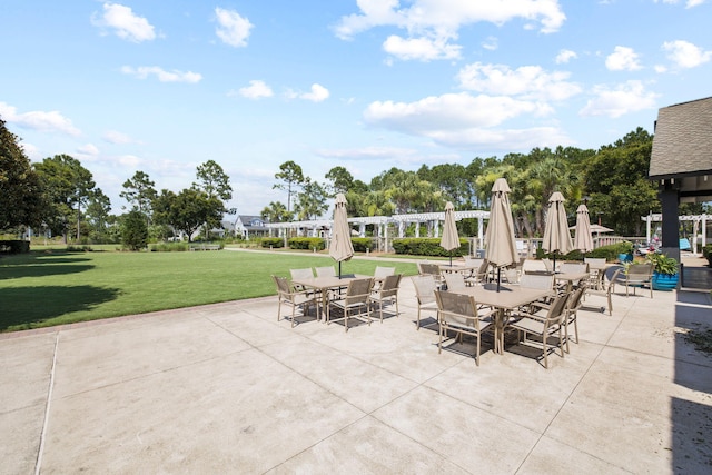 view of patio