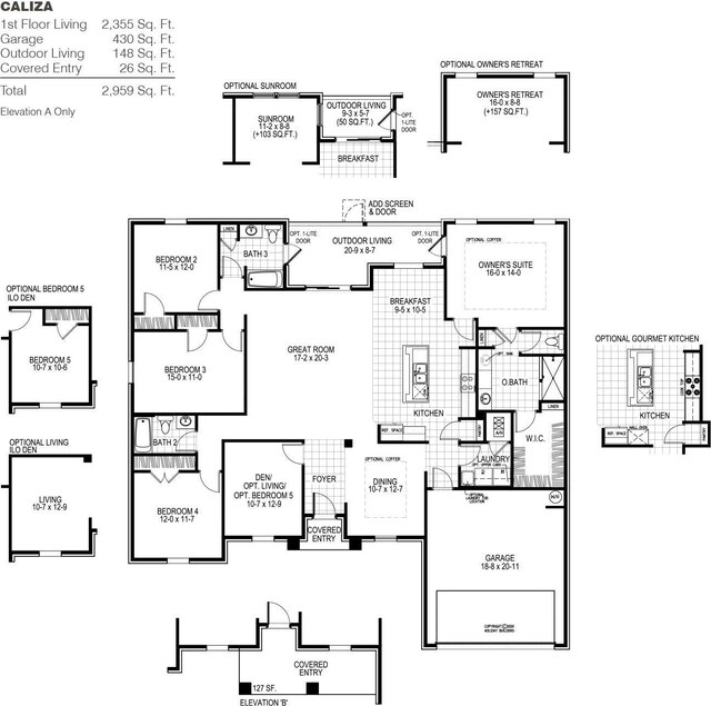 836 Coastal Breeze Dr, Freeport, FL 32439 - floor plan / room layout