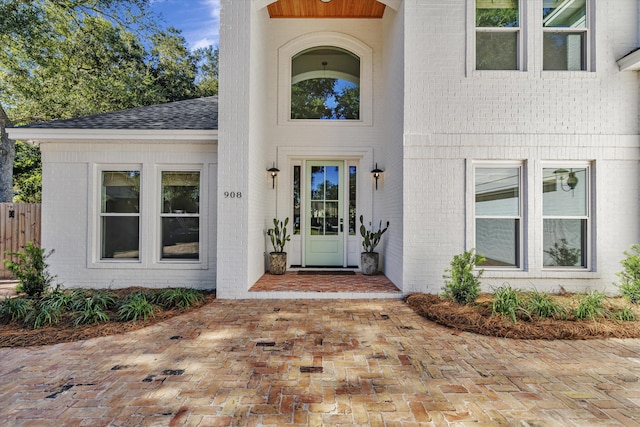 view of property entrance