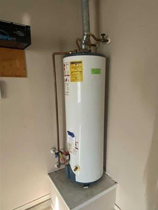 utilities with water heater