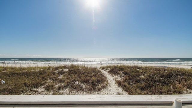 17709 Front Beach Rd Unit 2, Panama City Beach, FL 32413 - water view with a view of the beach