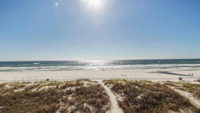 17709 Front Beach Rd Unit 2, Panama City Beach, FL 32413 - property view of water with a view of the beach