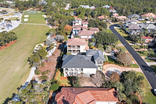 125 Emerald Rdg, Santa Rosa Beach, FL 32459 - aerial view of residential area featuring a golf club