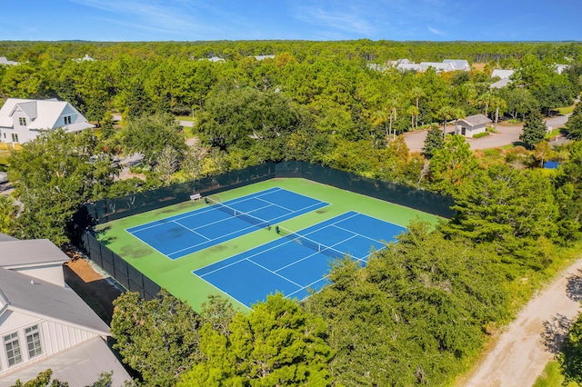 view of sport court