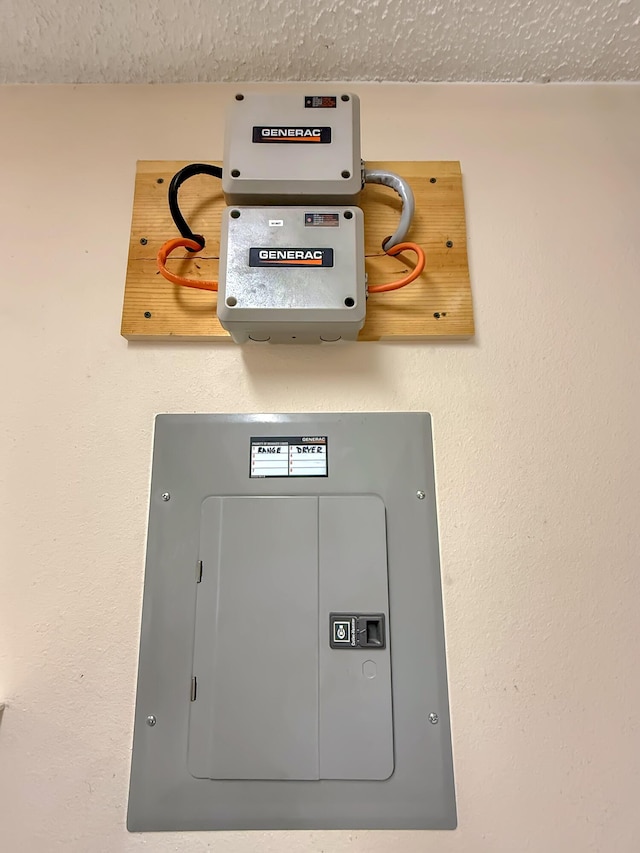 utility room with electric panel