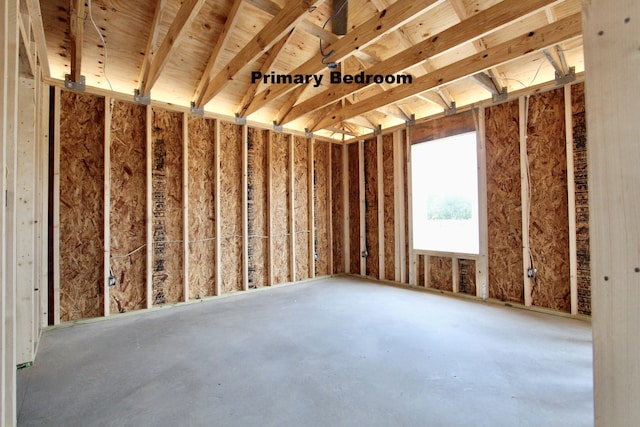 misc room featuring concrete flooring