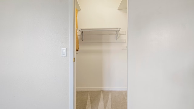 view of closet