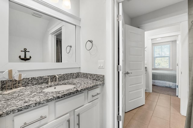 82 Gulfview Way, Santa Rosa Beach, FL 32459 - bathroom with vanity and tile patterned floors