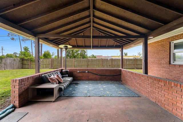 view of patio / terrace