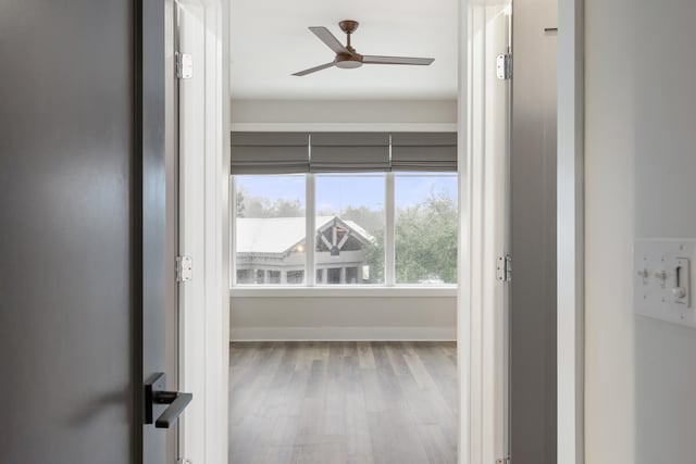 277 Edens Landing Cir, Santa Rosa Beach, FL 32459 - hall with wood finished floors