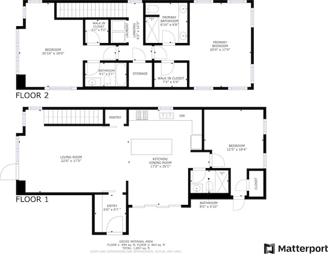 277 Edens Landing Cir, Santa Rosa Beach, FL 32459 - view of room layout