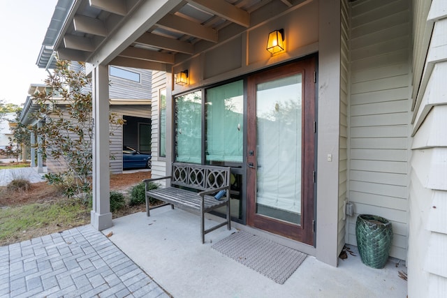 277 Edens Landing Cir, Santa Rosa Beach, FL 32459 - doorway to property featuring a patio area