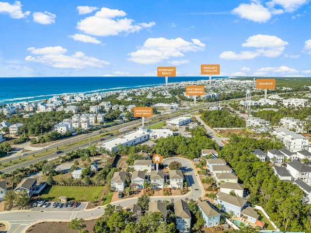 135 Grayling Way, Inlet Beach, FL 32461 - aerial view of a nearby body of water