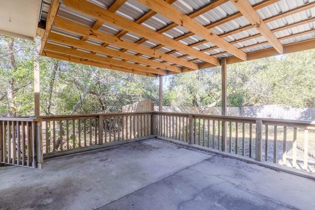 view of patio / terrace