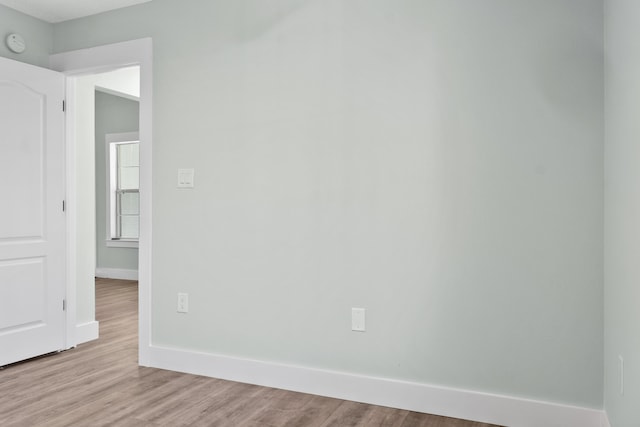 59 Marigot Bay Cir, Miramar Beach, FL 32550 - spare room featuring baseboards and light wood finished floors