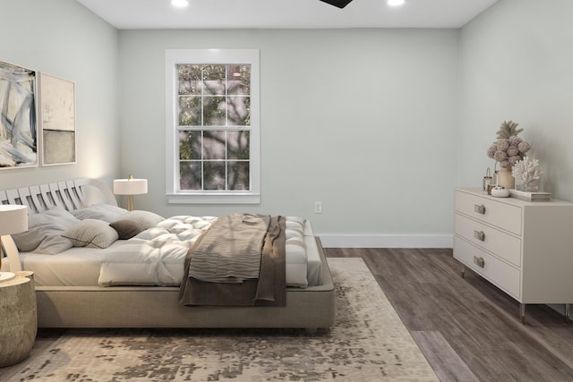 59 Marigot Bay Cir, Miramar Beach, FL 32550 - bedroom featuring recessed lighting, wood finished floors, and baseboards