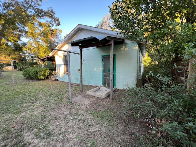 view of rear view of house