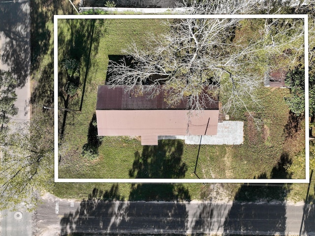 274 S 20th St, Defuniak Springs, FL 32435 - aerial view of property and surrounding area with property boundaries highlighted