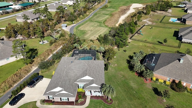 624 Tournament Ln, Freeport, FL 32439 - aerial overview of property's location featuring nearby suburban area and a golf course