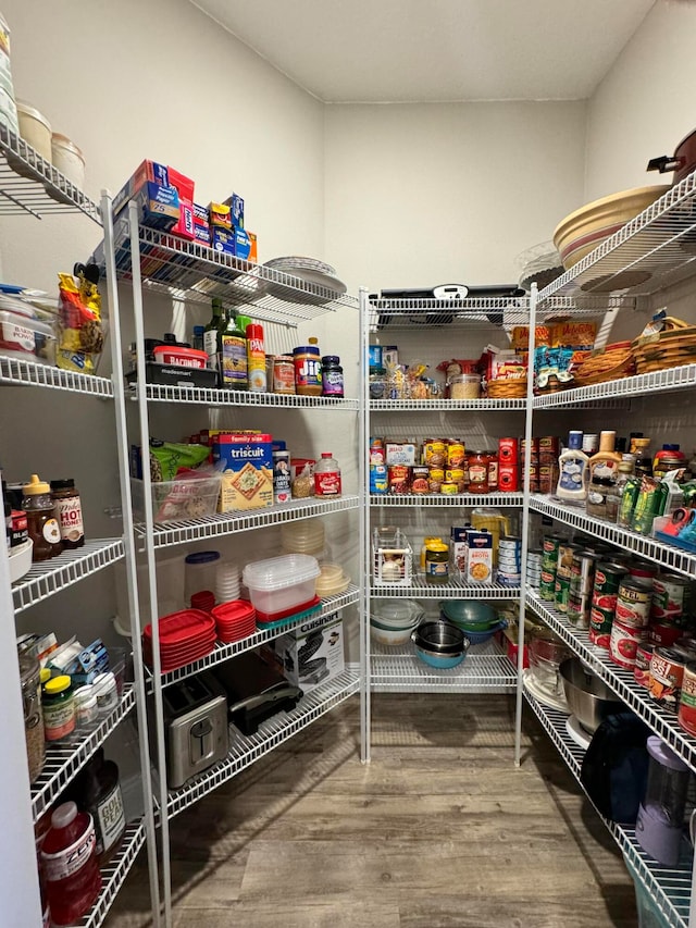 view of pantry