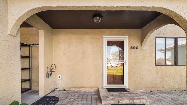 view of property entrance