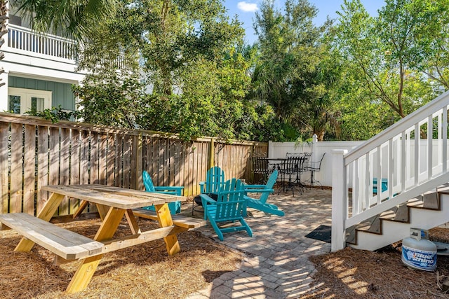 view of patio