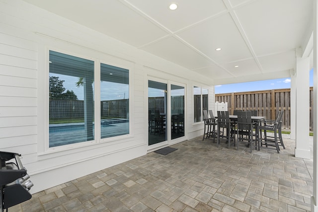 326 E Lakeshore Dr, Panama City Beach, FL 32413 - view of patio with outdoor dining area
