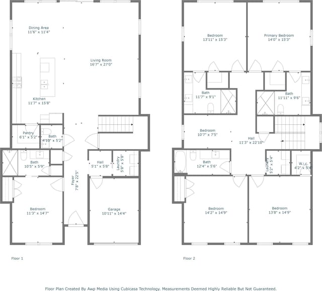 326 E Lakeshore Dr, Panama City Beach, FL 32413 - view of room layout