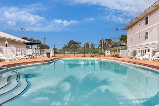 view of swimming pool