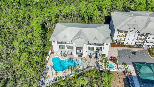 179 S County Highway 393 # 324, Santa Rosa Beach, FL 32459 - view from above of property with a pool