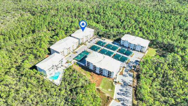 179 S County Highway 393 # 324, Santa Rosa Beach, FL 32459 - aerial view of a heavily wooded area and a pool
