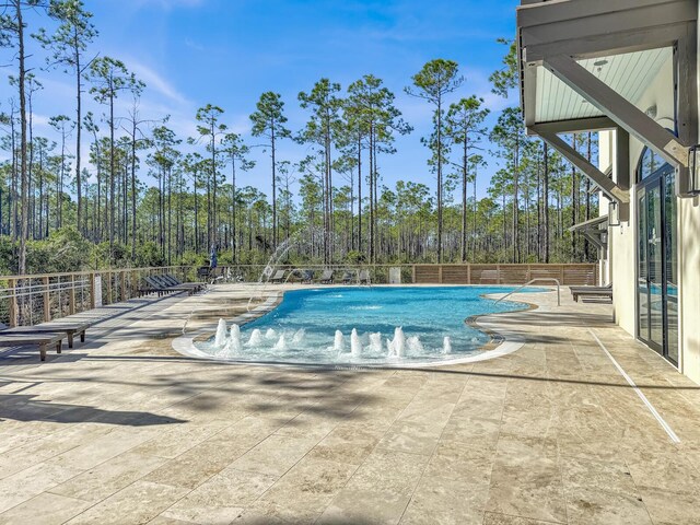 179 S County Highway 393 # 324, Santa Rosa Beach, FL 32459 - view of swimming pool with a patio
