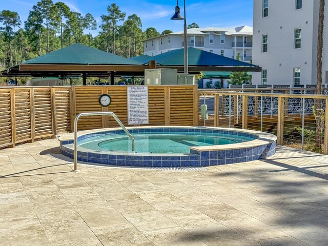 179 S County Highway 393 # 324, Santa Rosa Beach, FL 32459 - view of pool featuring a gazebo and a community hot tub