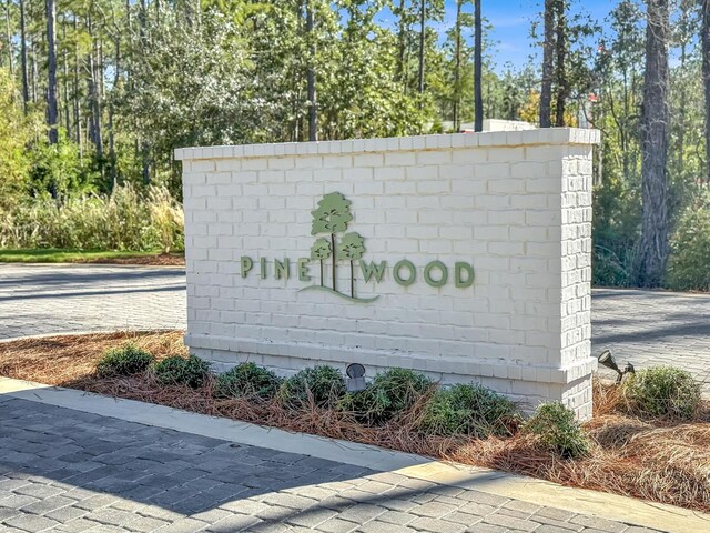 179 S County Highway 393 # 324, Santa Rosa Beach, FL 32459 - community / neighborhood sign featuring view of wooded area