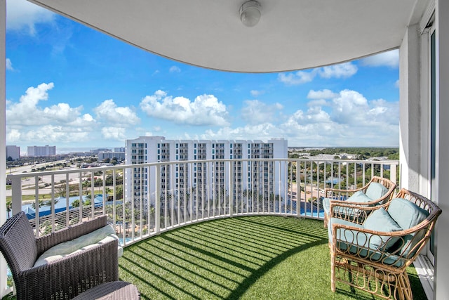 4203 Indian Bayou Trl Unit 11207, Destin, FL 32541 - balcony featuring a view of city