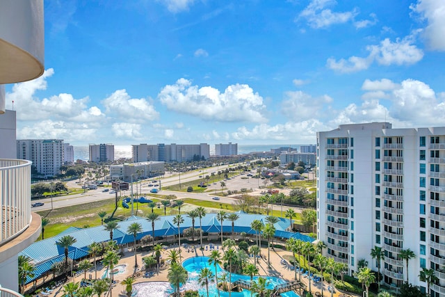 4203 Indian Bayou Trl Unit 11207, Destin, FL 32541 - view of urban area with a pool area