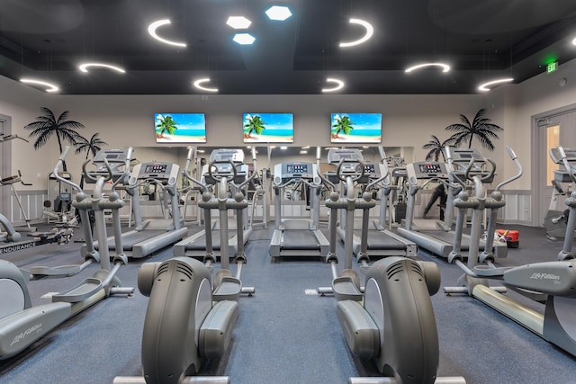 4207 Indian Bayou Trl Unit 2216, Destin, FL 32541 - view of exercise room