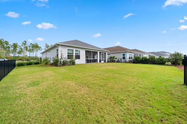 131 W Lafayette Rd, Inlet Beach, FL 32461 - back of property with a sunroom