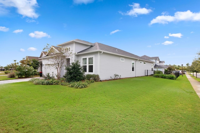 131 W Lafayette Rd, Inlet Beach, FL 32461 - view of home's exterior with a garage and driveway