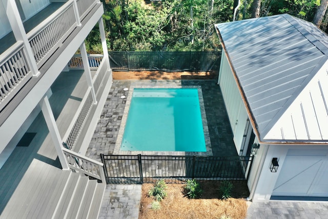 view of pool