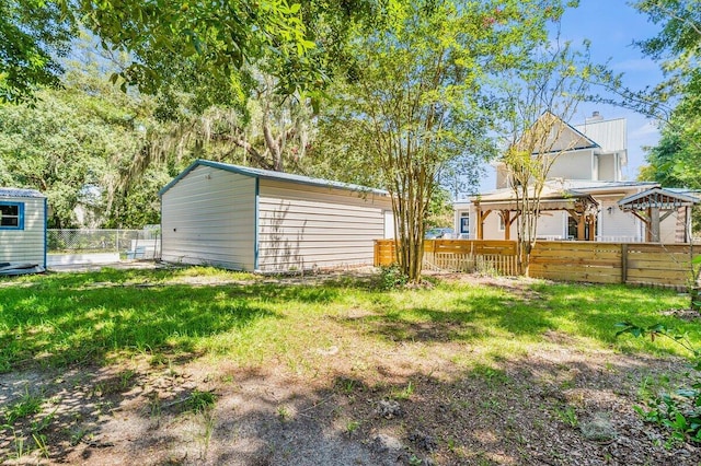 14138 State Highway 20, Niceville, FL 32578 - view of yard featuring a gazebo and a storage shed